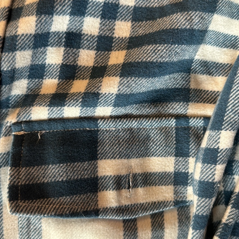 H&M heavy plaid shirt/jacket - Picture 3 of 3